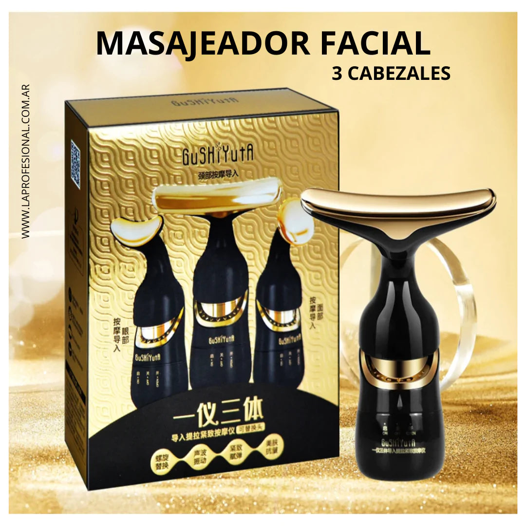 LumiTone™ - Masajeador Facial